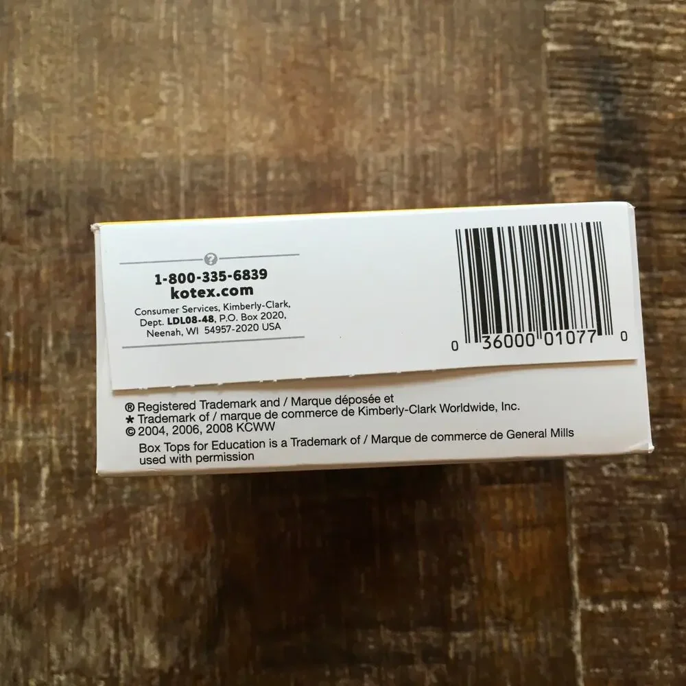 Kotex lightdays liners